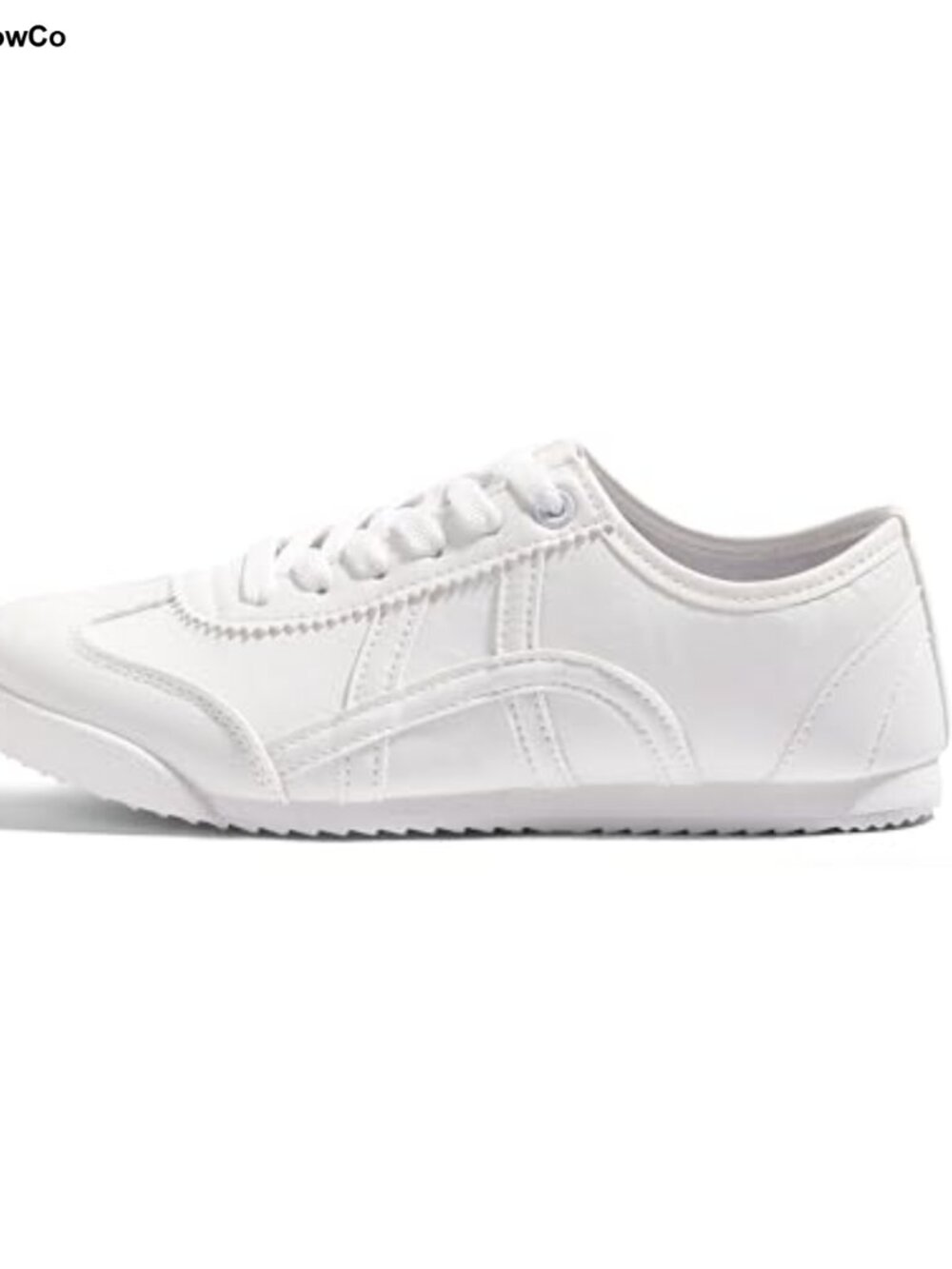 Retro Running Sneakers Women's Cushioned Casual Shoes PU Leather